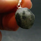 Phenakite Phenacite Tumbled Silver Pendant From Russia - 0.9" - 3.13 Grams