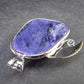 Rare High-Quality Charoite Pendant in SS From Russia - 1.4" - 11.5 Grams