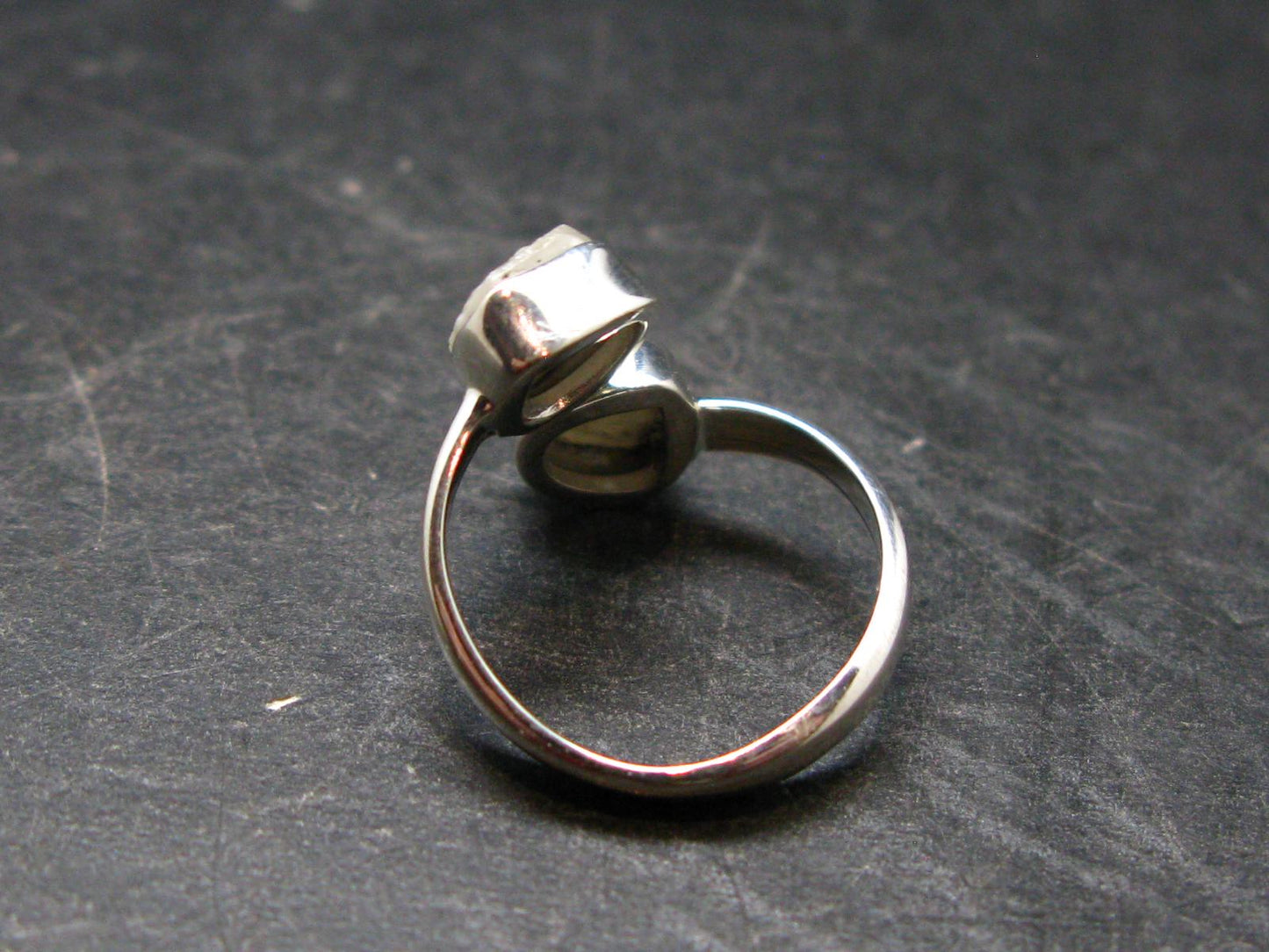 Phenakite Phenacite Sterling Silver Ring from Brazil - 2.19 Grams - Size 5