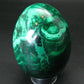 Large Rich Vivid Vibrant Green Malachite Egg From Congo - 3.5"
