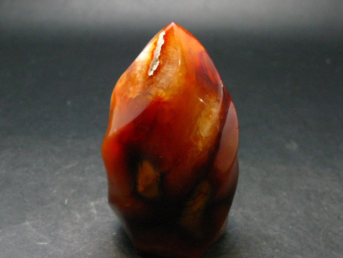 Carnelian Agate Obelisk From Madagascar - 3.2"