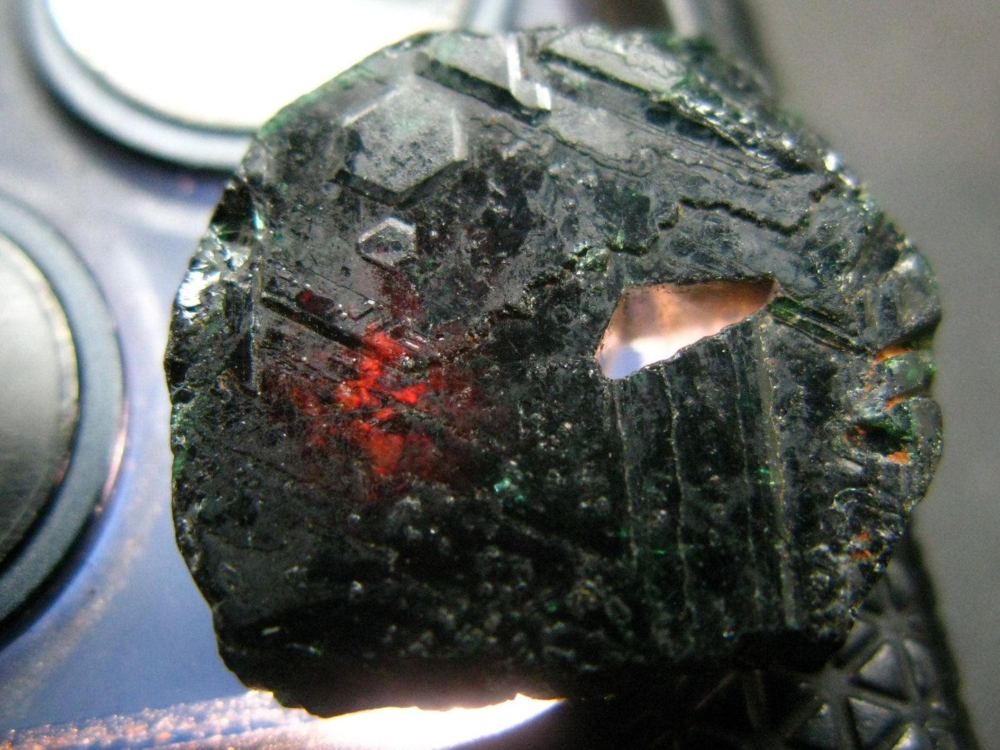 Rare Lot of 10 Usambara Chrome Tourmaline Crystals From Tanzania - 128 Carats