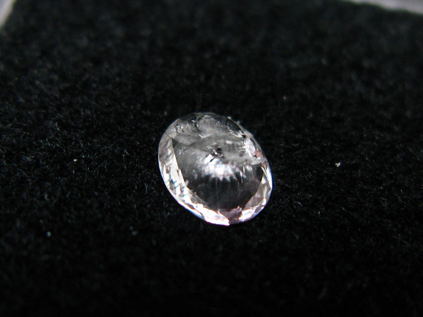 0.34 Carat Rare Gem Poudretteite Cut Stone From Burma