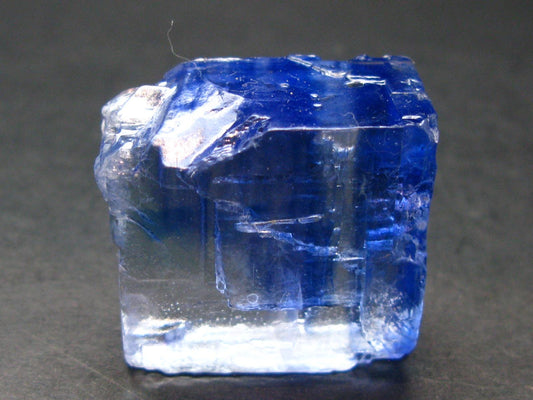 Blue Halite Crystal From USA - 1.2" - 35.25 Grams