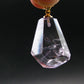 Amethyst Sterling Silver Gold Plated Pendant From Brazil - 1.4" - 8.66 Grams