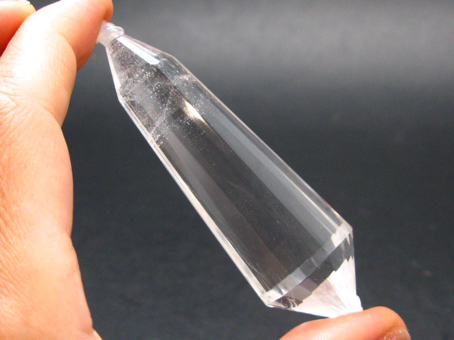 Perfect Quartz Vogel Crystal Healing Wand - 3.1" - 42.28 Grams
