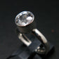 Phenakite Phenacite Crystal Silver Ring From Russia - Size 6 - 1.93 Grams