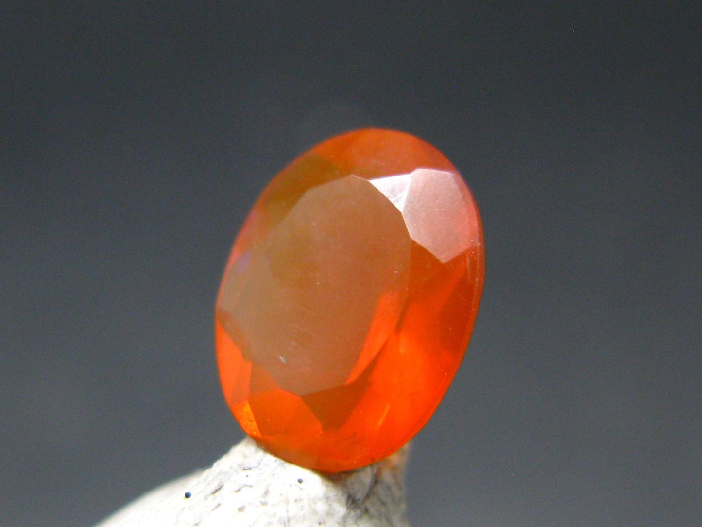 Fire Opal Cut Stone From Mexico - 1.20 Carats