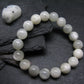 Green Moonstone Genuine Bracelet ~ 7 Inches ~ 10mm Round Beads