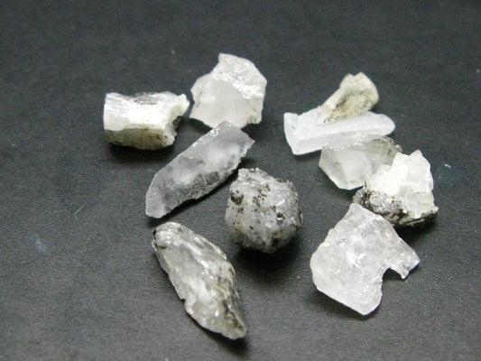 Lot of 10 Phenakite Phenacite Crystals From Brazil - 44.65 Carats