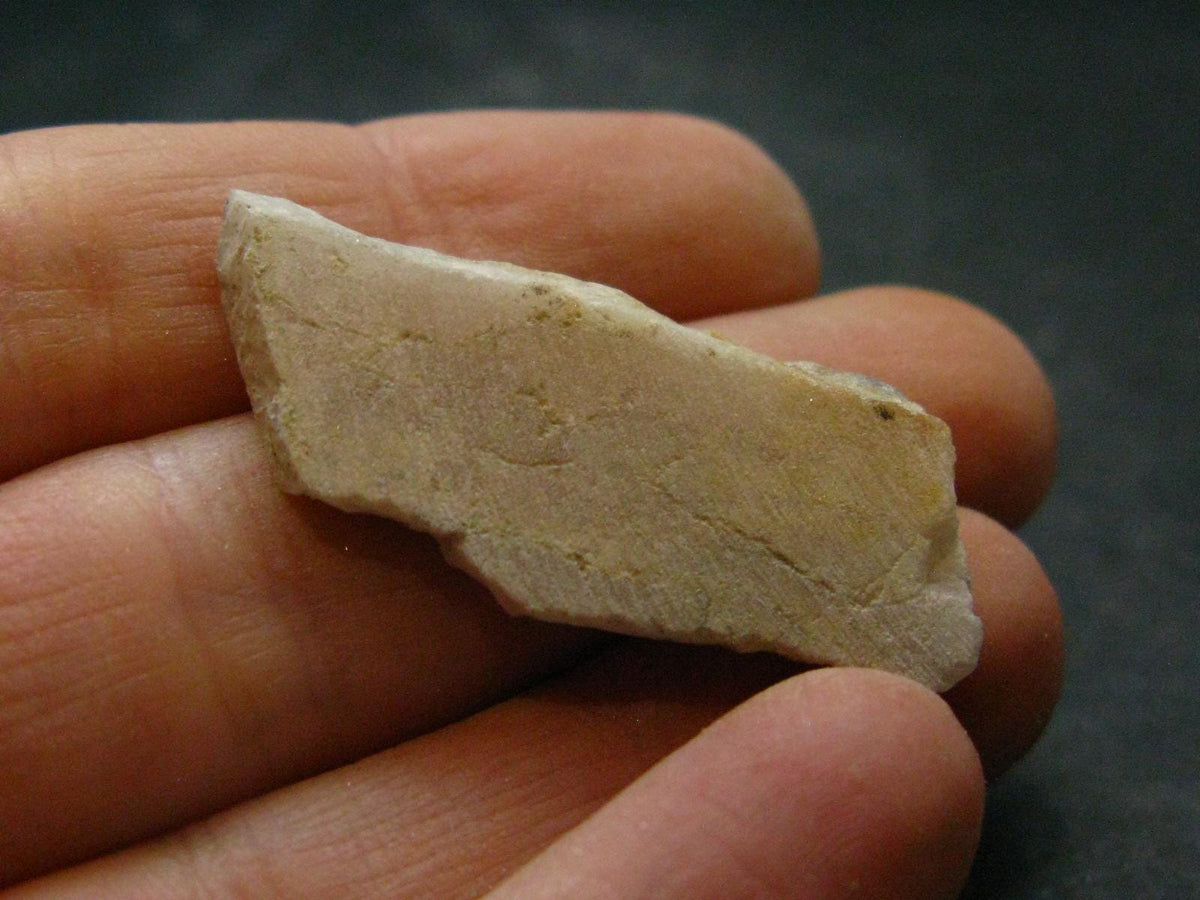 Phenakite Phenacite Polished Slice From Brazil - 5.11 Grams - 1.4"