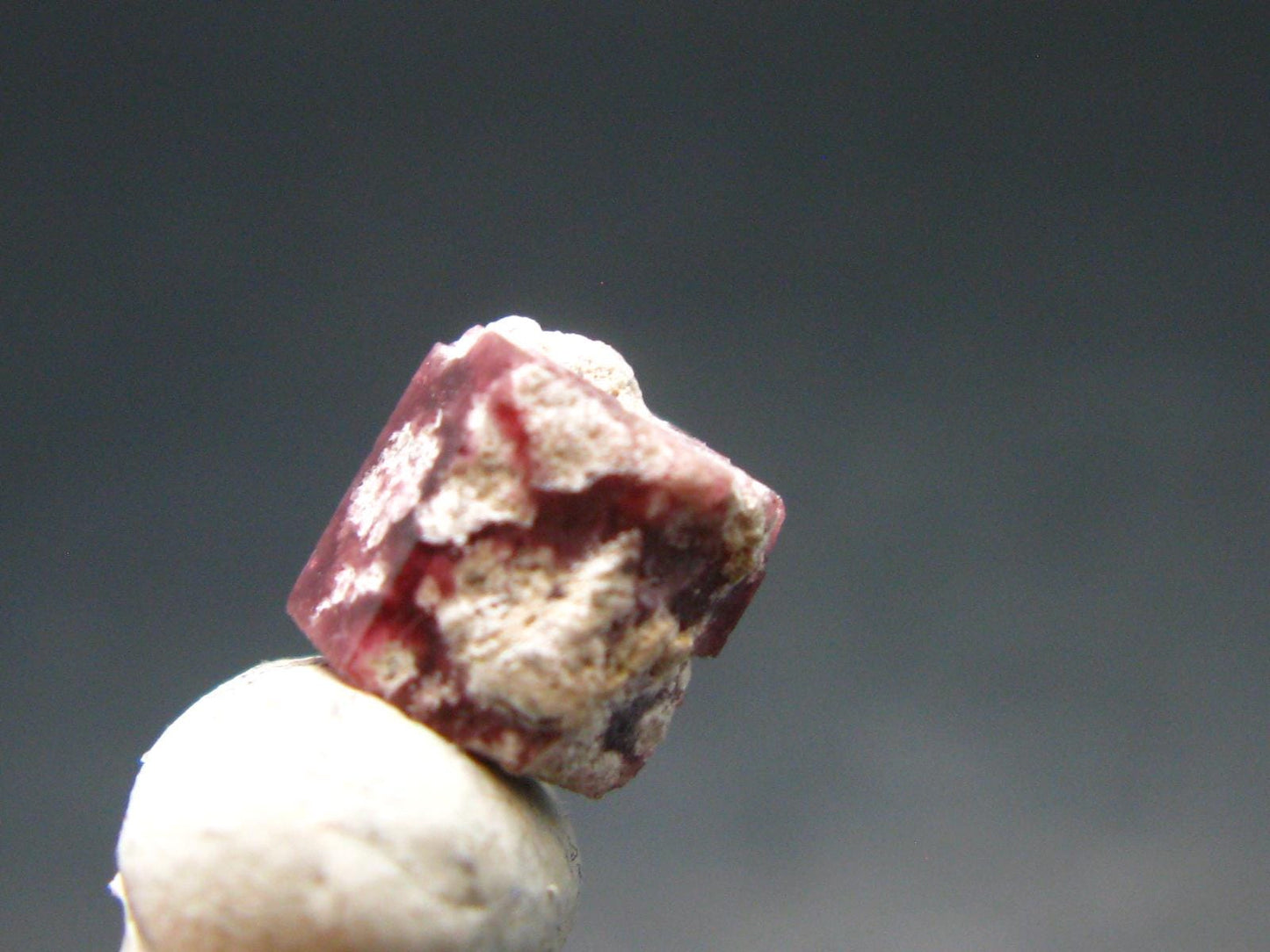 Nice Rare Gem Bixbite Red Emerald Beryl DT Crystal From Utah USA - 3.35 Carats