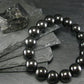 Shungite Genuine Bracelet ~ 7 Inches ~ 12mm Round Beads