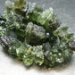 Raw Moldavite Beads Bracelet From Czech Republic - 7" - 16.4 Grams
