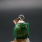 Emerald Beryl Silver Pendant from Afghanistan - 0.6" - 0.87 Grams