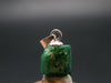 Emerald Beryl Silver Pendant from Afghanistan - 0.6" - 0.87 Grams