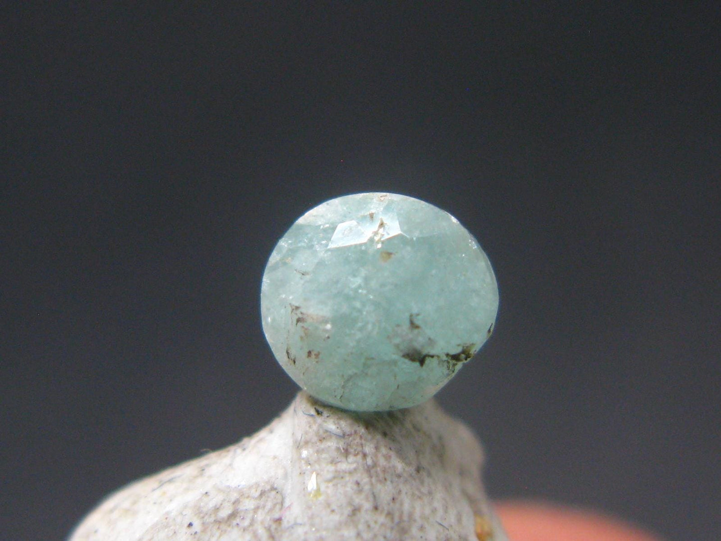 Rare Gem Boracite Cut Stone from Germany - 0.62 Carats