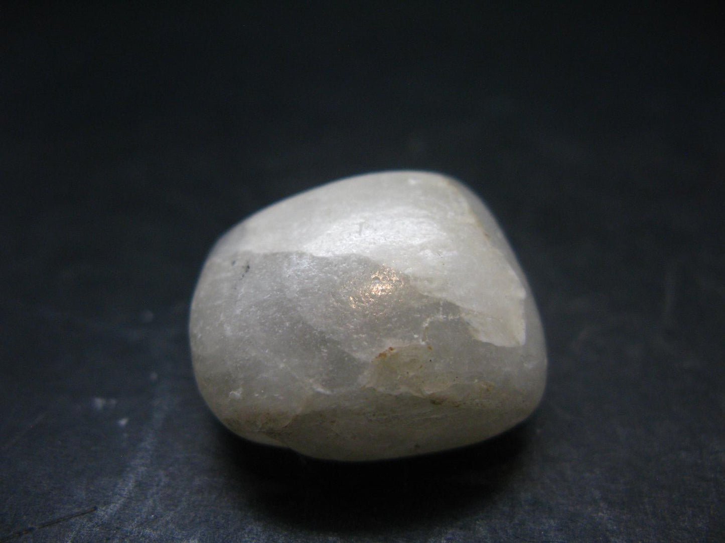 Rare Cryolite Tumbled Stone From Greenland - 0.9" - 14.75 Grams