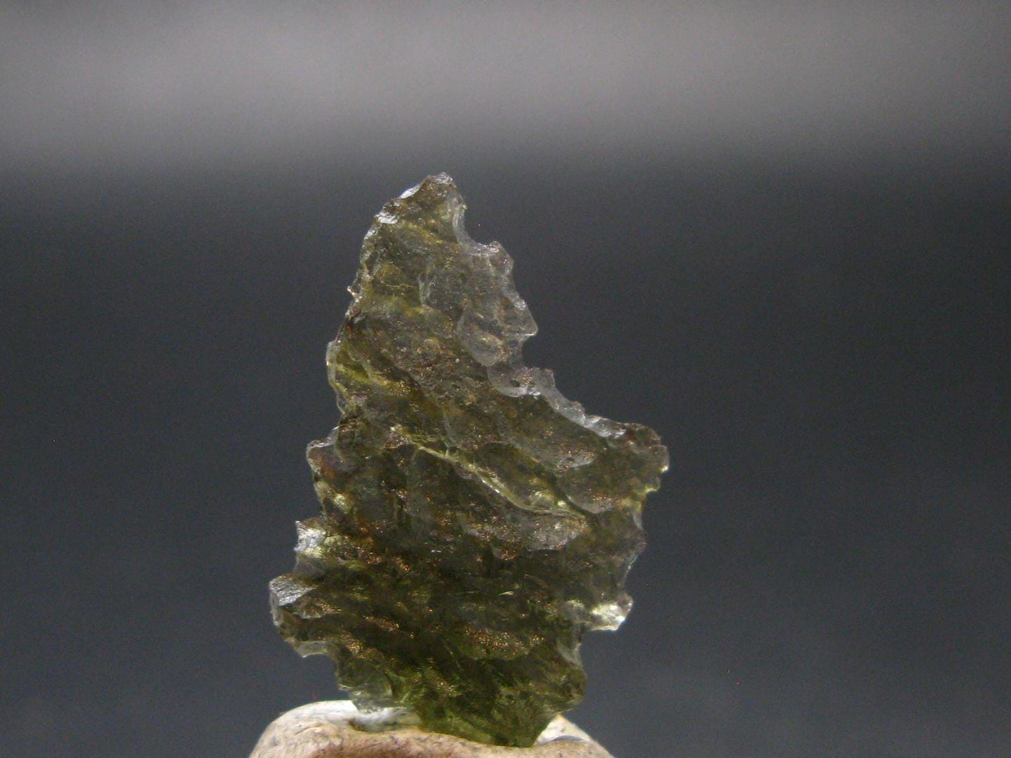 Rare Besednice Moldavite Tektite From Czech Republic - 1.0" - 5.50 Carats
