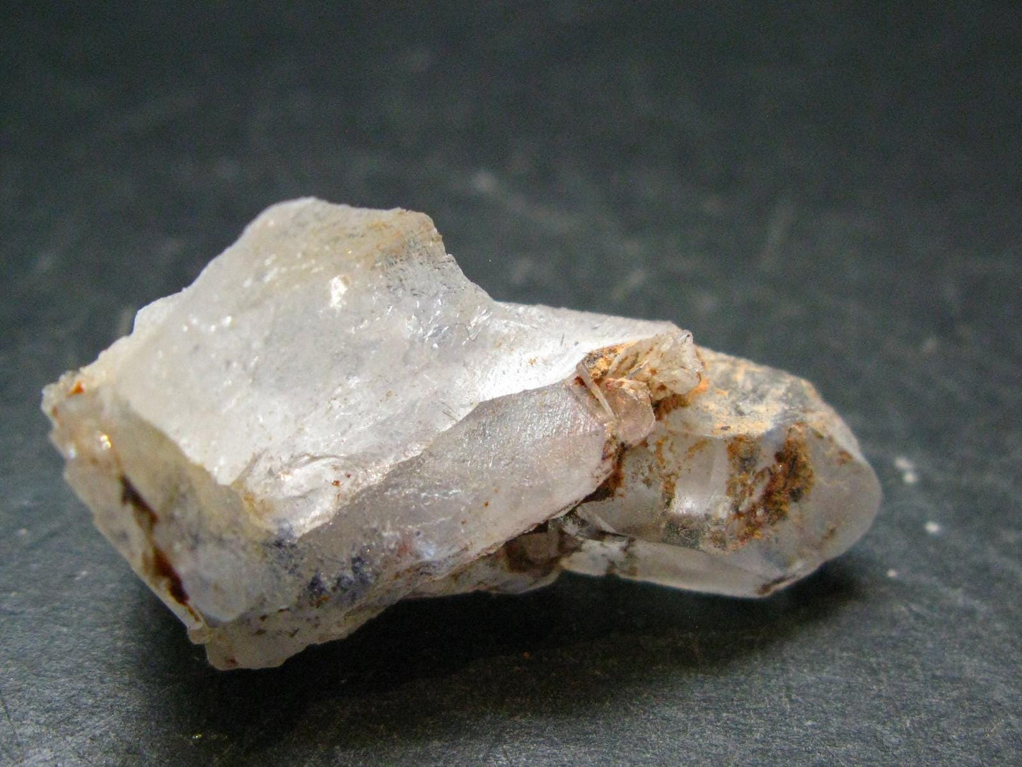 Dumortierite In Quartz Crystal From Brazil - 1.4" - 10.54 Grams