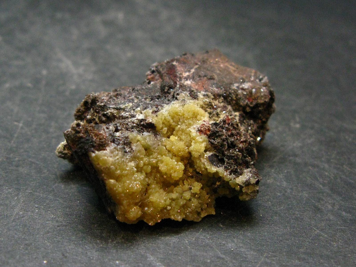 Nice Large Yellow Mimetite Cluster from Mexico - 1.6"
