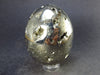Pyrite Crystallized Egg From Peru - 2.1" - 209.5 Grams