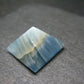 Lemurian Aquatine Blue Calcite Pyramid - 0.8" - 8.53 Grams