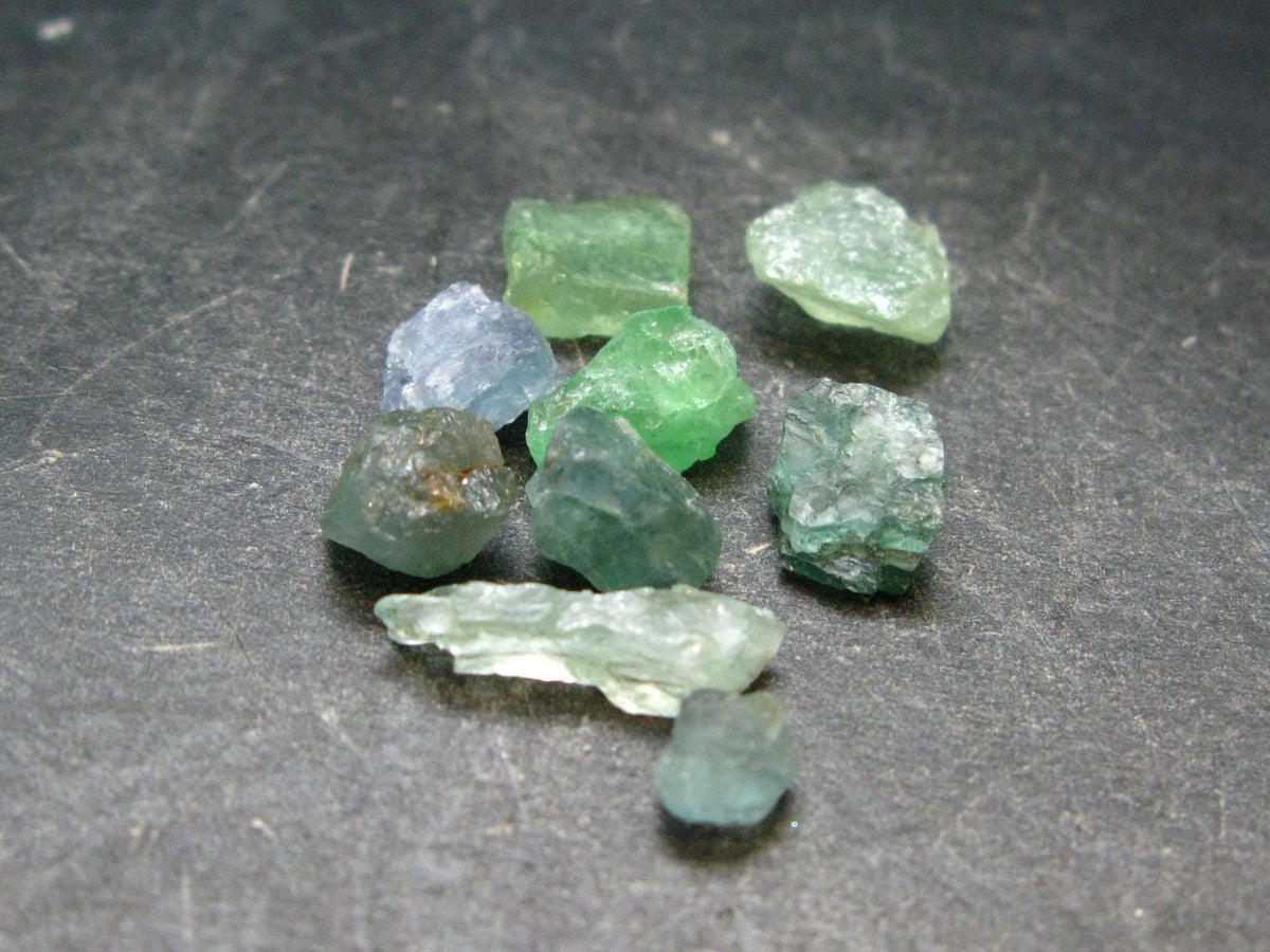Rare Lot of Kornerupine Crystals from Tanzania - 32.40 Carats