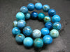 Chrysocola Genuine Bracelet ~ 7 Inches ~ 8mm Round Beads