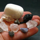 Synergy 12 Set Phenakite Moldavite Natrolite Petalite Danburite Tektite Scolecite Herderite Tanzanite Brookite 49.95 Gr