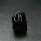 Unpolished Elite Shungite Silver Pendant from Russia - 1.0" - 2.50 Grams