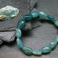 Rare Grandidierite Genuine Bracelet ~ 7 Inches ~ 15mm Tumbled Beads