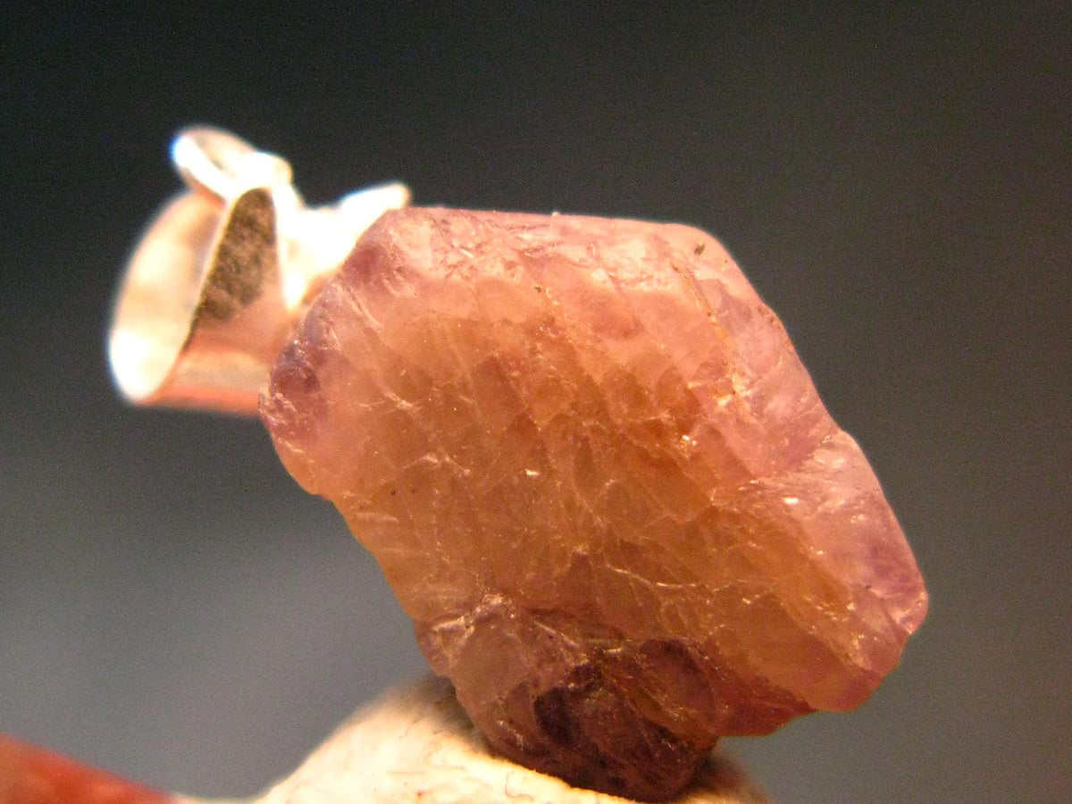 Alexandrite Chrysoberyl Crystal Silver Pendant From Tanzania - 0.7" - 11.11 Carats