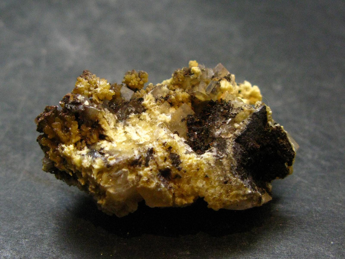 Nice Large Yellow Mimetite Cluster from Mexico - 1.5"