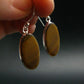 Tiger Eye Earrings - 4.04 Grams
