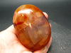 Carnelian Tumbled Stone From Madagascar - 2.6" - 136.0 Grams