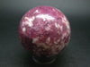Red Tourmaline Sphere Ball From Brazil - 2.5"