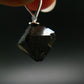 Magnetite Crystal Silver Pendant From Bolivia - 0.8" - 2.62 Grams