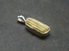 Chrysoberyl Crystal Silver Pendant From Brazil - 1.46 Grams