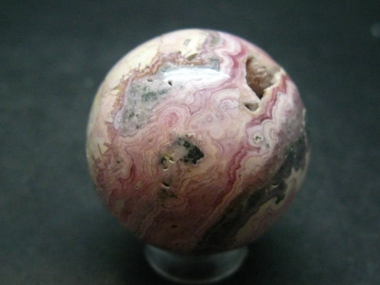 Rhodochrosite Sphere Ball from Argentina - 1.2" - 56.3 Grams