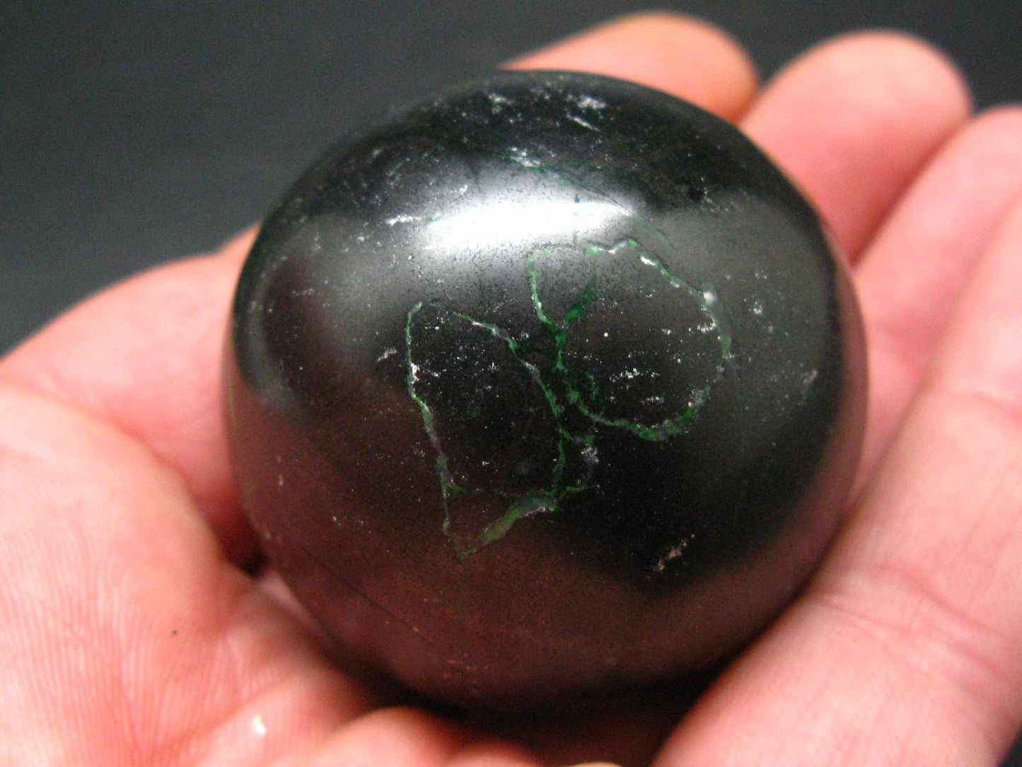 Large Uvarovite Garnet Sphere Ball From Russia - 1.7"