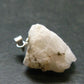 Very Rare White Cryolite 925 Silver Pendant from Greenland - 0.9" - 3.55 Grams