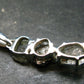 Moldavite Herkimer Meteorite Sterling Silver |Pendant From Czech Republic - 1.4" - 3.55 Grams