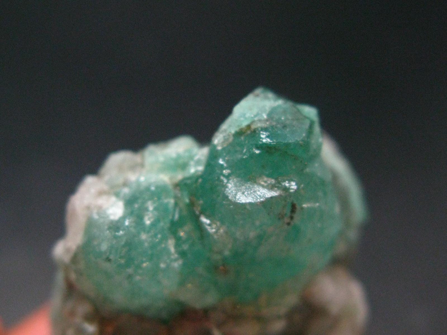 Emerald Beryl Crystal On Matrix From Colombia - 2.1"