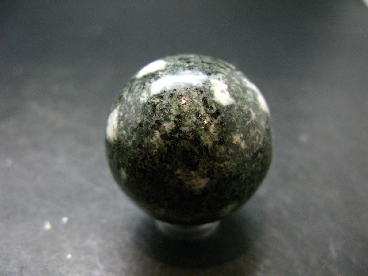 Rare Stonehenge Bluestone Sphere Ball From Wales UK - 1.4" - 69.77 Grams