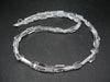 Rare Clear Petalite Necklace Beads From Brazil - 19" - 10mm Faceted Beads