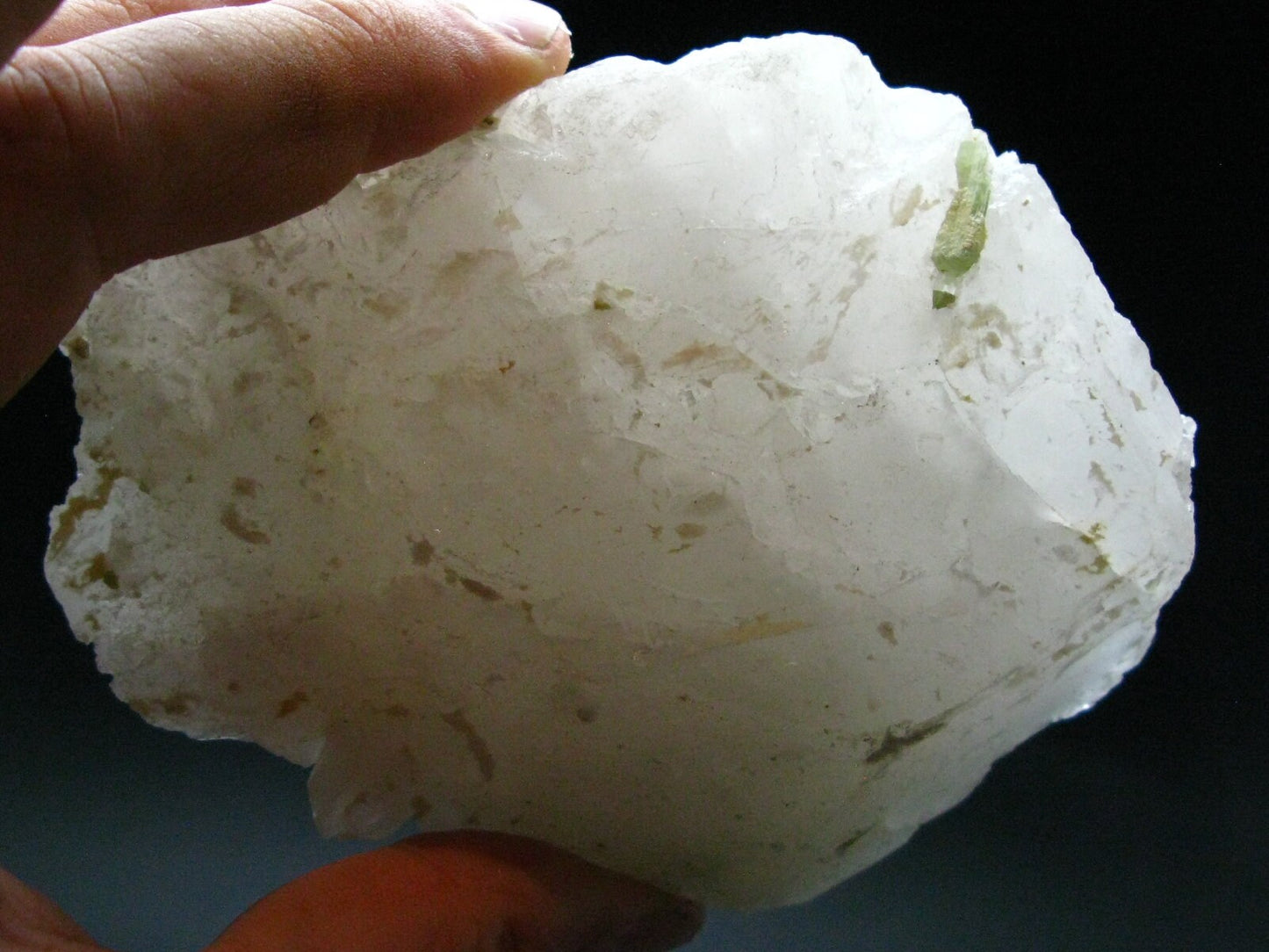 Huge Pollucite Polucite Crystal from Afghanistan- 4.3" - 538 Grams