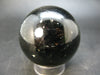 Genuine Black Spinel Sphere Ball From Russia - 2.0" - 283 Grams