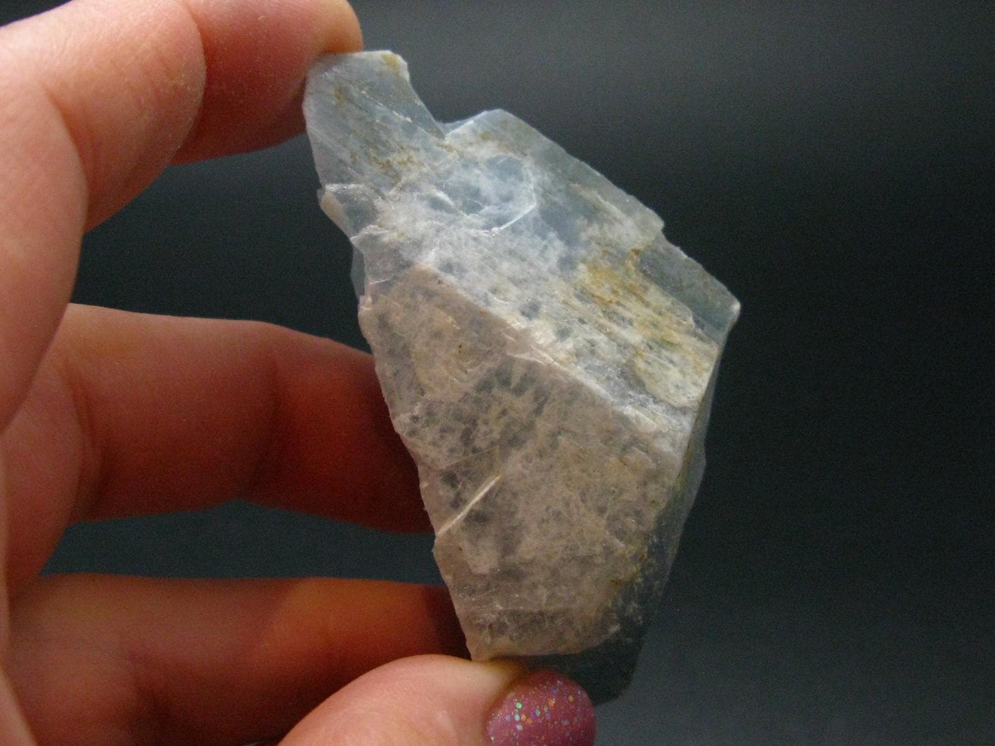Blue Celestite Celestine Crystal from USA - 2.3" - 62.53 Grams