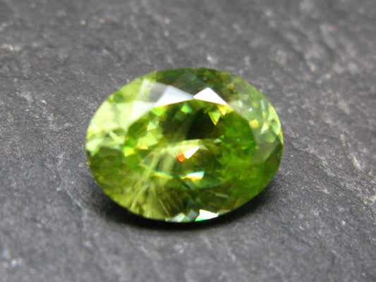 Rare Titanite Sphene Gem Cut Stone From Zimbabwe - 4.49 Carats